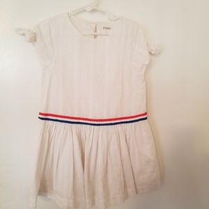 Gymboree white toddler dress size 4
